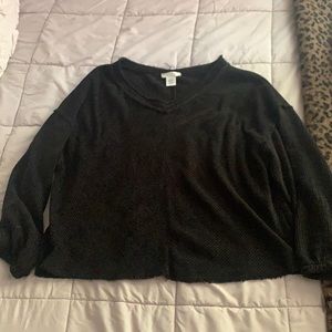Black sweater